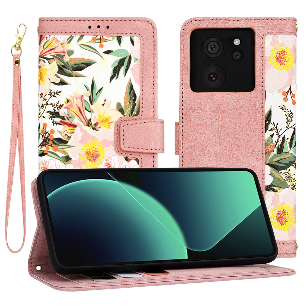 Futrola za Xiaomi 13T Pro / 13T, Techsuit, FlipCraft, Roze