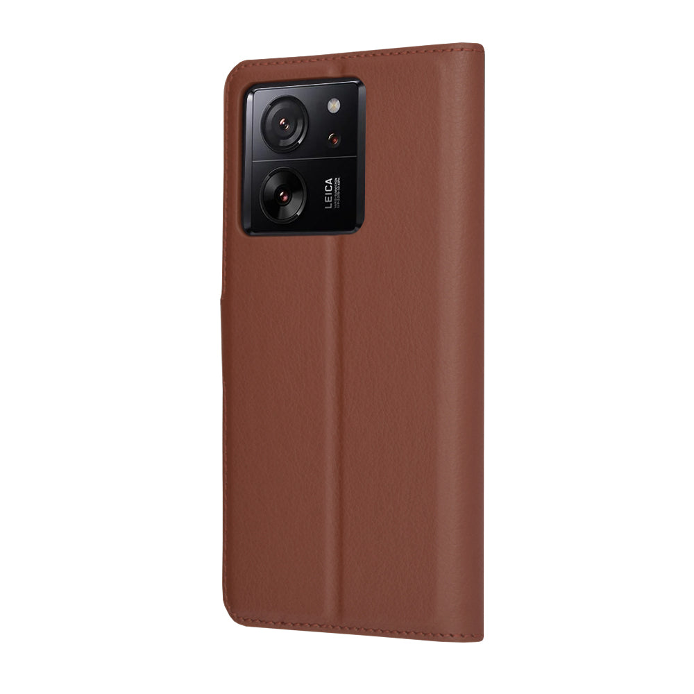 Futrola za Xiaomi 13T Pro / 13T, Techsuit, Leather Folio, Braon
