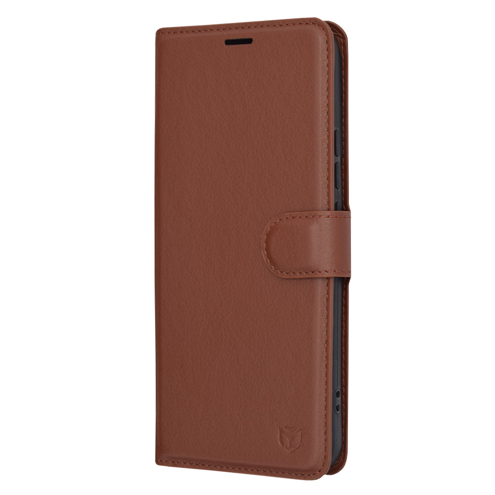 Futrola za Xiaomi 14 Pro, Techsuit, Leather Folio, Braon