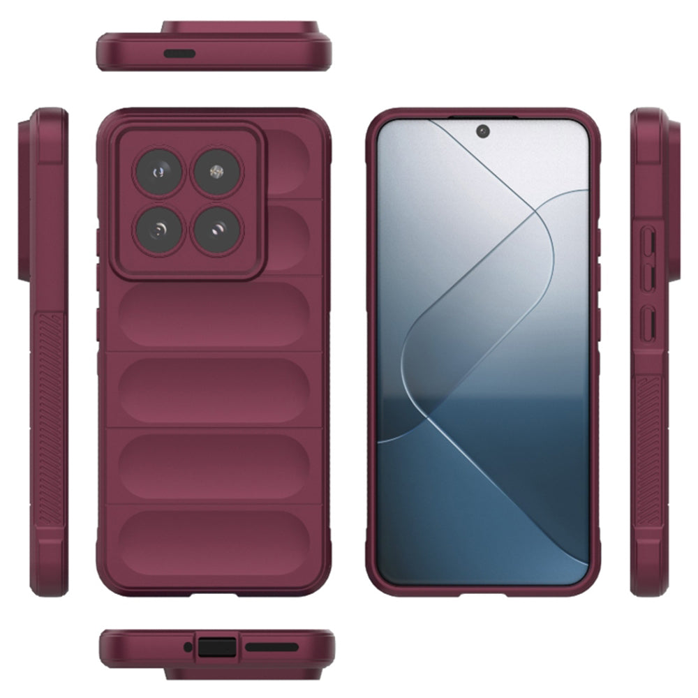 Futrola za Xiaomi 14 Pro, Techsuit, Magic Shield, Bordo