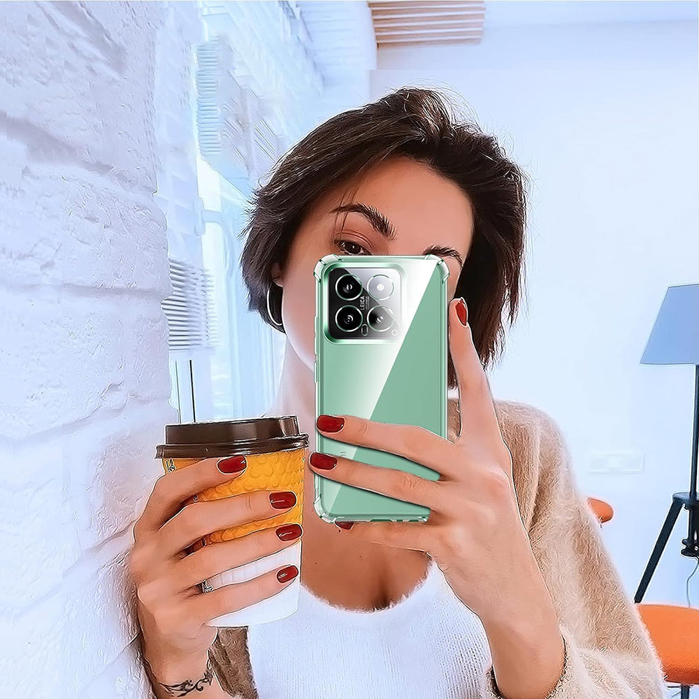 Futrola za Xiaomi 14 Pro, Techsuit, Shockproof Clear, Transparentna