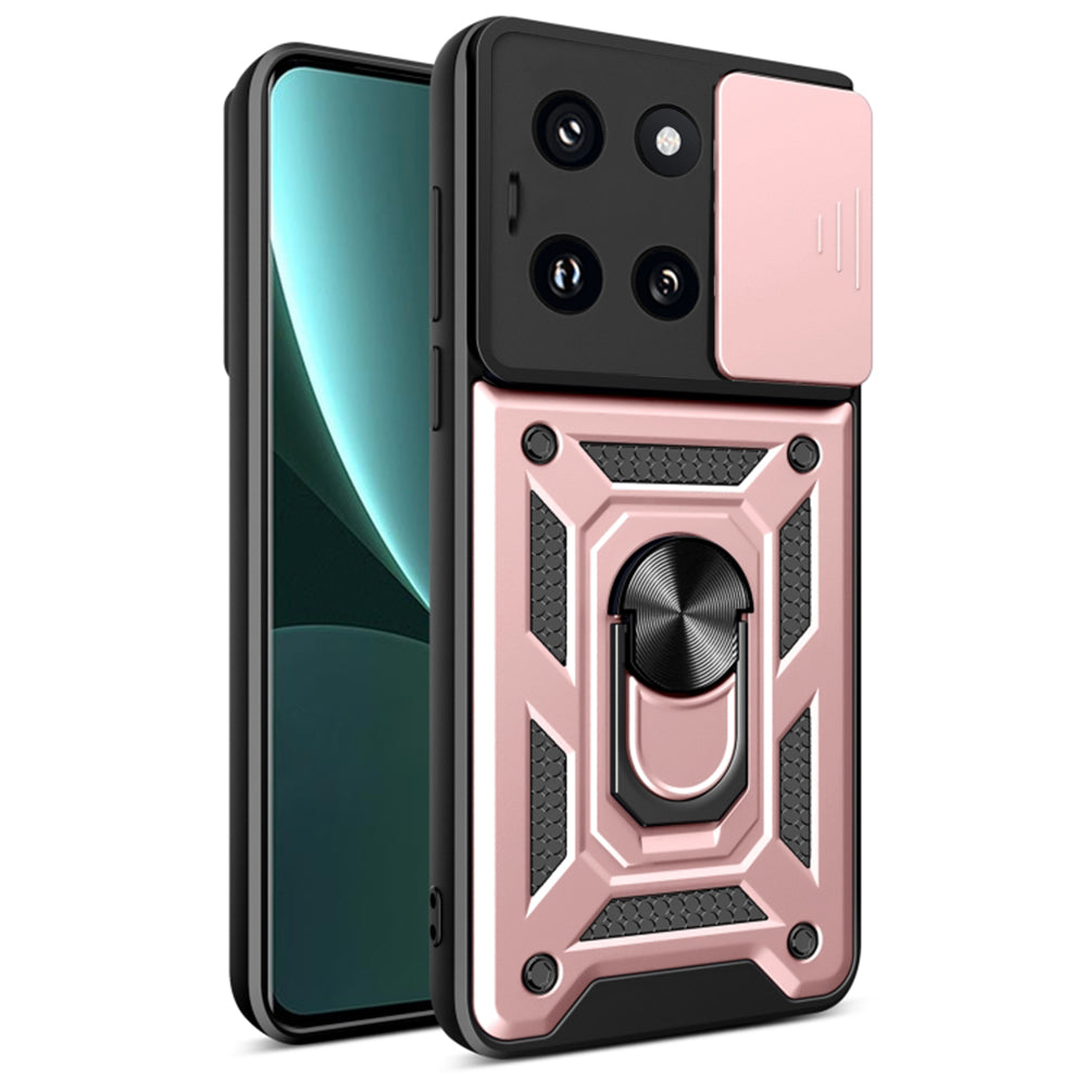 Futrola za Xiaomi 14, Techsuit, CamShield, Roze