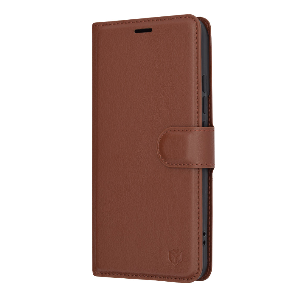 Futrola za Xiaomi 14, Techsuit, Leather Folio, Braon