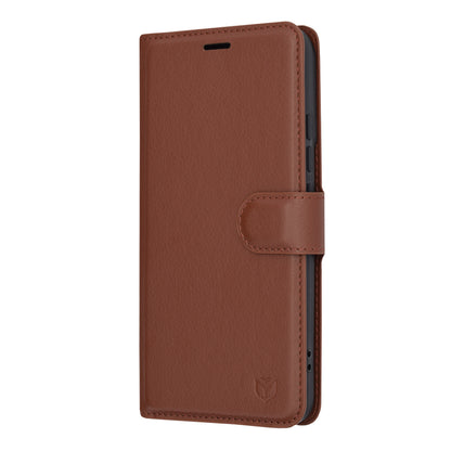 Futrola za Xiaomi 14, Techsuit, Leather Folio, Braon