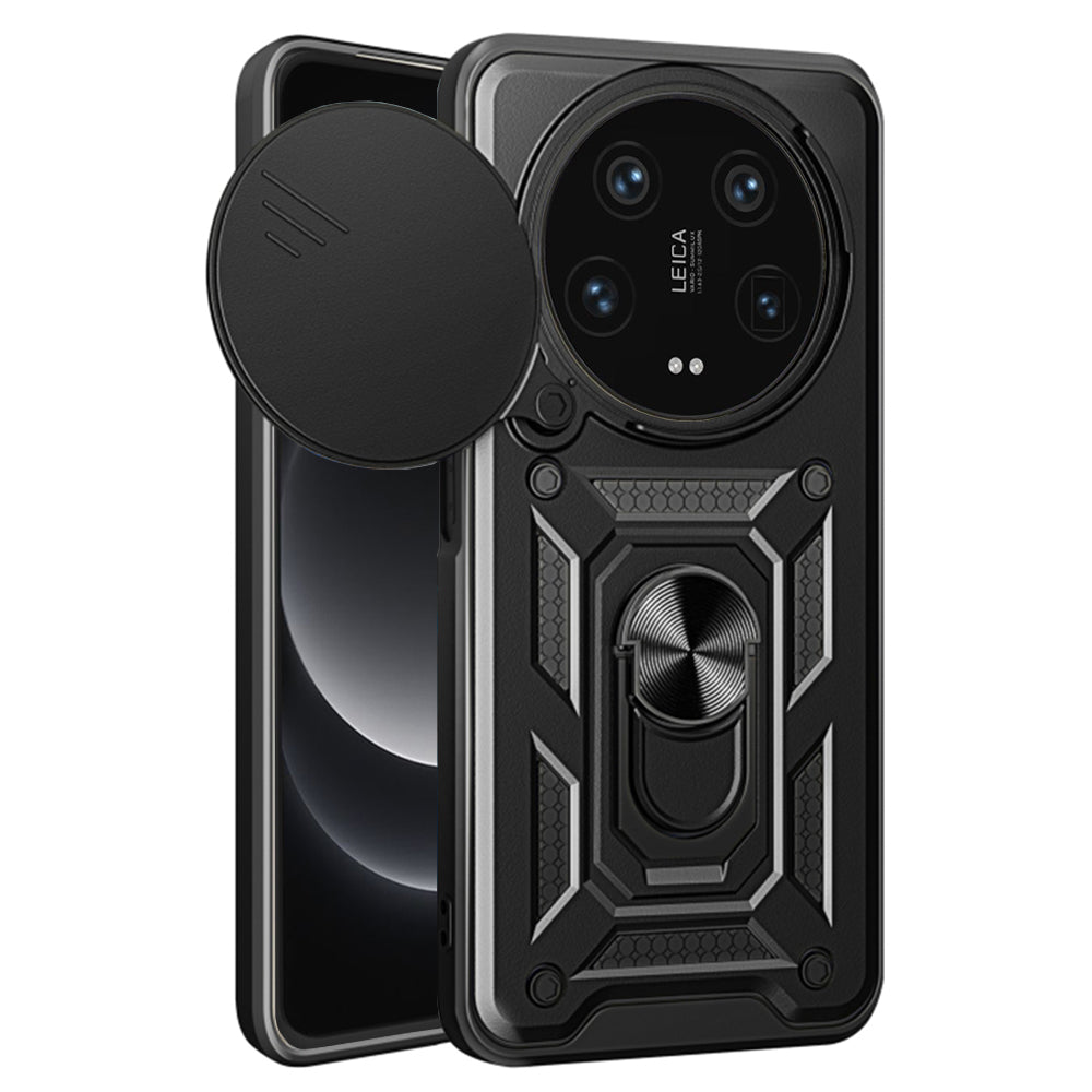 Futrola za Xiaomi 14 Ultra, Techsuit, CamShield, Crna