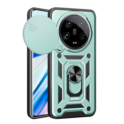 Futrola za Xiaomi 14 Ultra, Techsuit, CamShield, Zelena