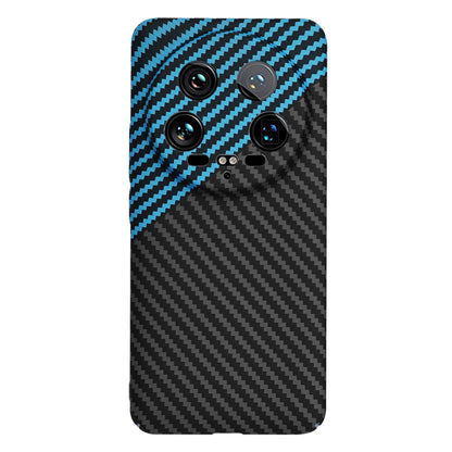 Futrola za Xiaomi 14 Ultra, Techsuit, Carbonite FiberShell, Crno Plava