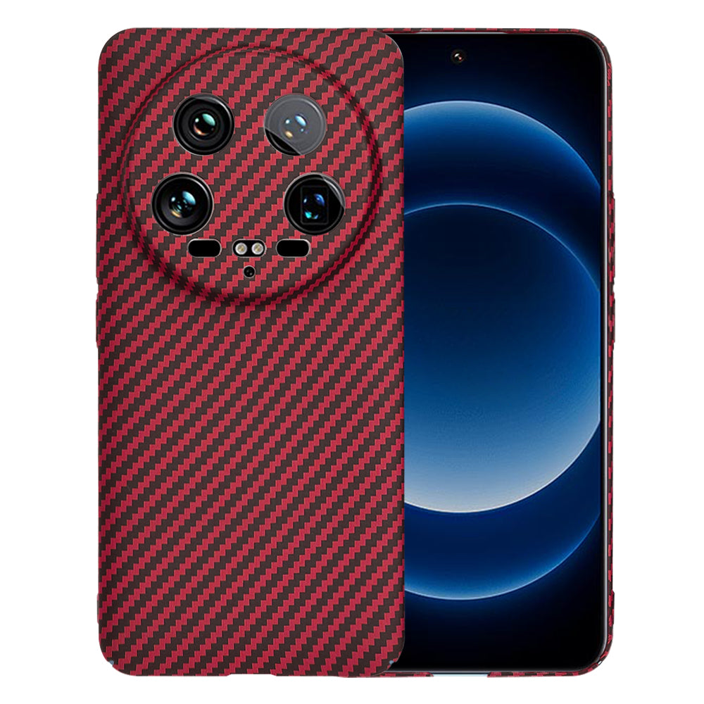 Futrola za Xiaomi 14 Ultra, Techsuit, Carbonite FiberShell, Crvena