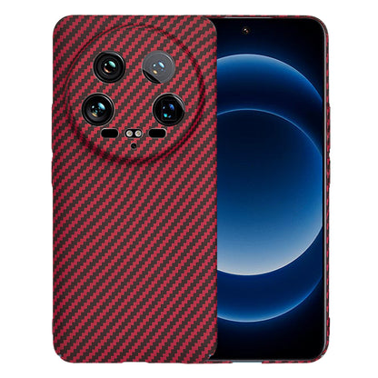 Futrola za Xiaomi 14 Ultra, Techsuit, Carbonite FiberShell, Crvena