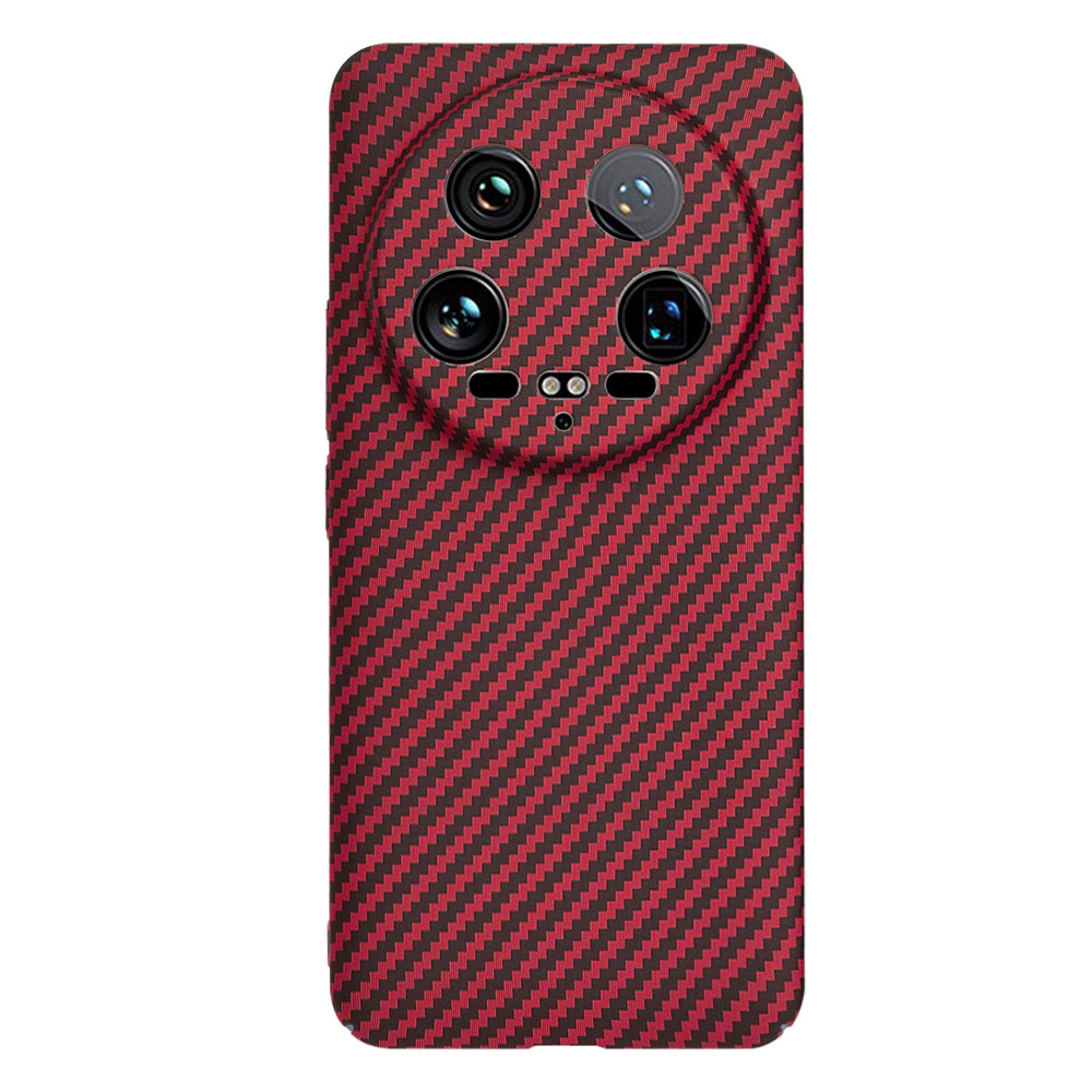 Futrola za Xiaomi 14 Ultra, Techsuit, Carbonite FiberShell, Crvena