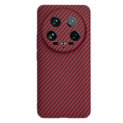 Futrola za Xiaomi 14 Ultra, Techsuit, Carbonite FiberShell, Crvena