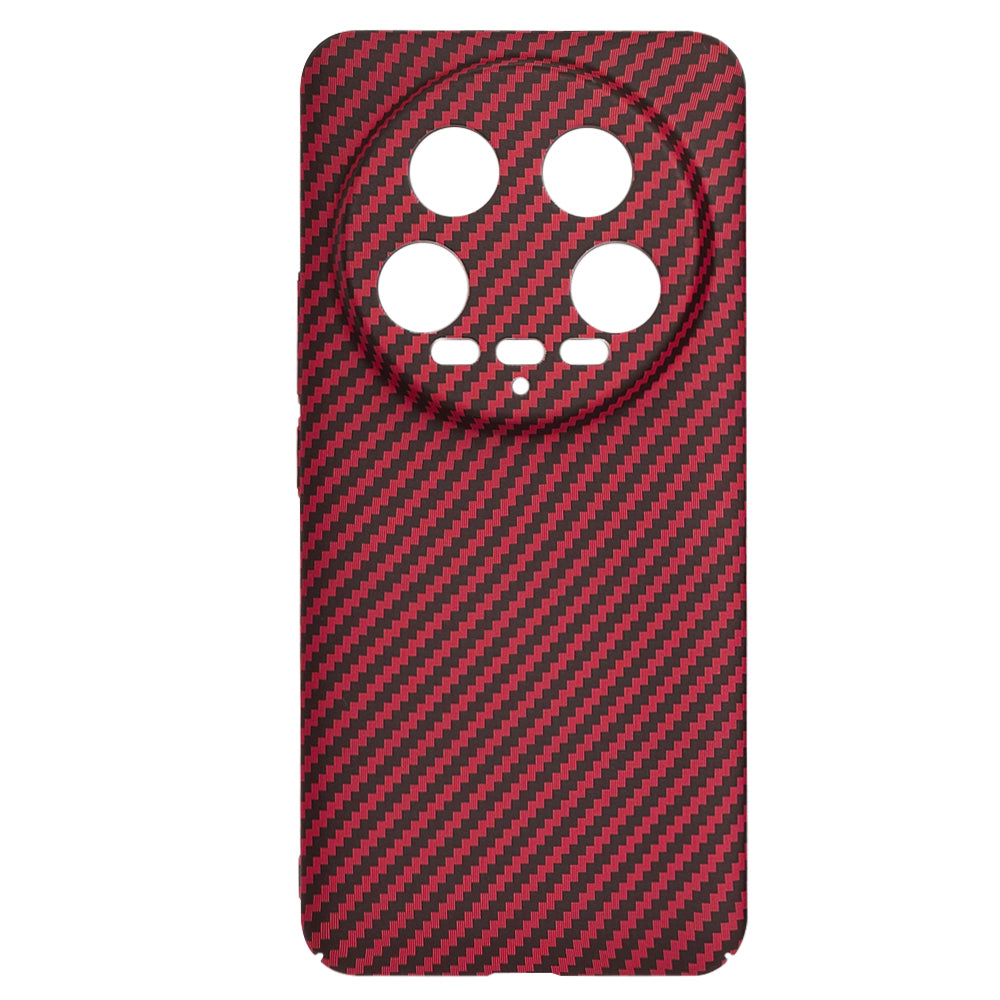 Futrola za Xiaomi 14 Ultra, Techsuit, Carbonite FiberShell, Crvena