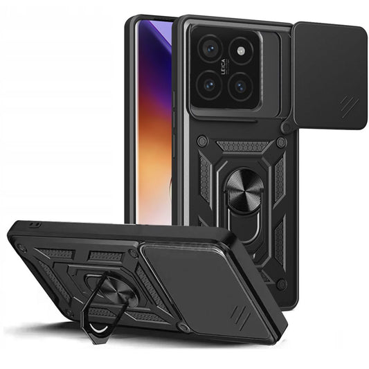 Futrola za Xiaomi 14T, Tech-Protect, CamShield Pro, Crna