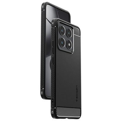 Case for Xiaomi 14T Pro, Spigen, Rugged Armor, Black ACS08858 