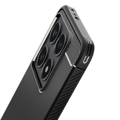 Case for Xiaomi 14T Pro, Spigen, Rugged Armor, Black ACS08858 