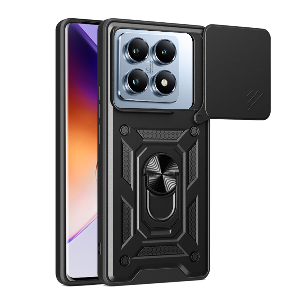Futrola za Xiaomi 14T Pro, Techsuit, CamShield, Crna