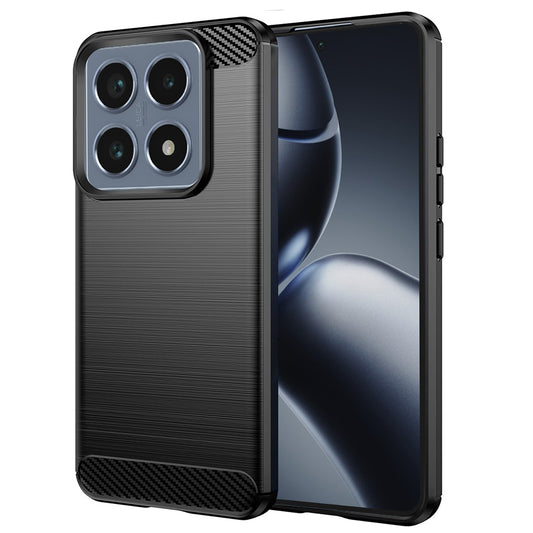 Futrola za Xiaomi 14T Pro, Techsuit, Karbon, Crna