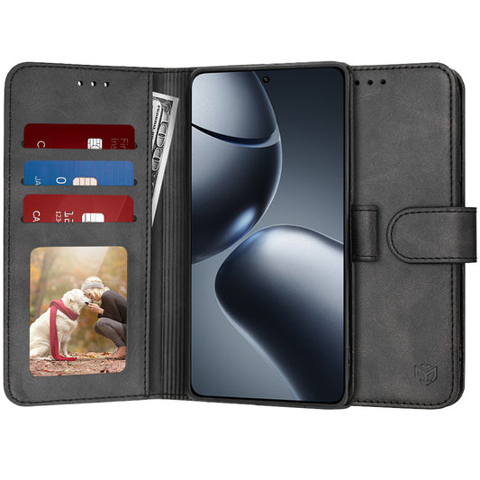Futrola za Xiaomi 14T Pro, Techsuit, Diary Book, Crna