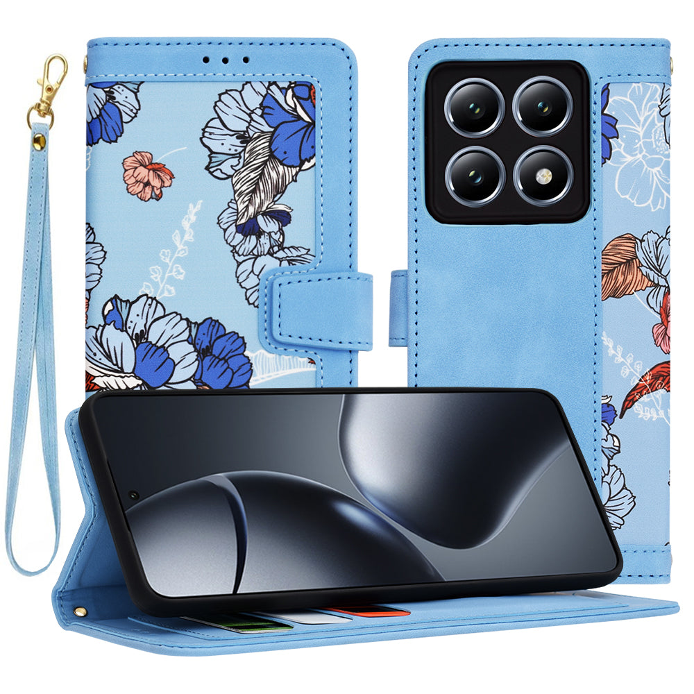 Futrola za Xiaomi 14T Pro, Techsuit, FlipCraft, Plava
