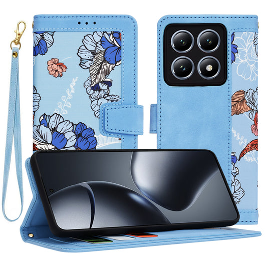 Futrola za Xiaomi 14T Pro, Techsuit, FlipCraft, Plava