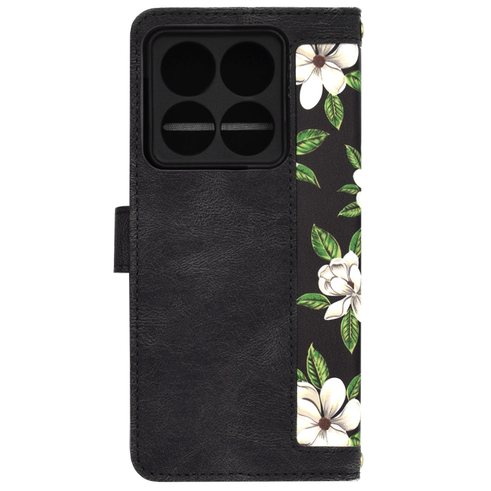 Futrola za Xiaomi 14T Pro, Techsuit, FlipCraft, Crna