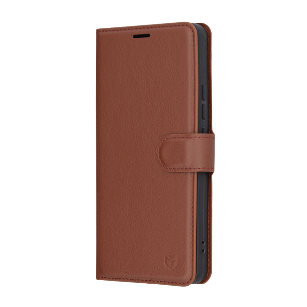 Futrola za Xiaomi 14T Pro, Techsuit, Leather Folio, Braon