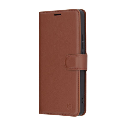 Futrola za Xiaomi 14T Pro, Techsuit, Leather Folio, Braon