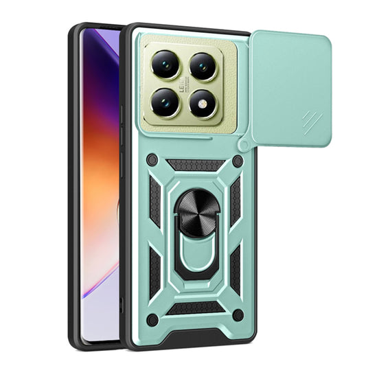 Futrola za Xiaomi 14T, Techsuit, CamShield, Zelena