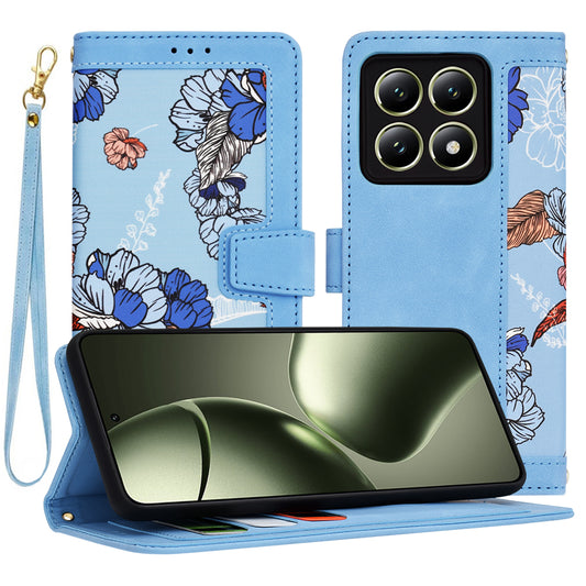 Futrola za Xiaomi 14T, Techsuit, FlipCraft, Plava