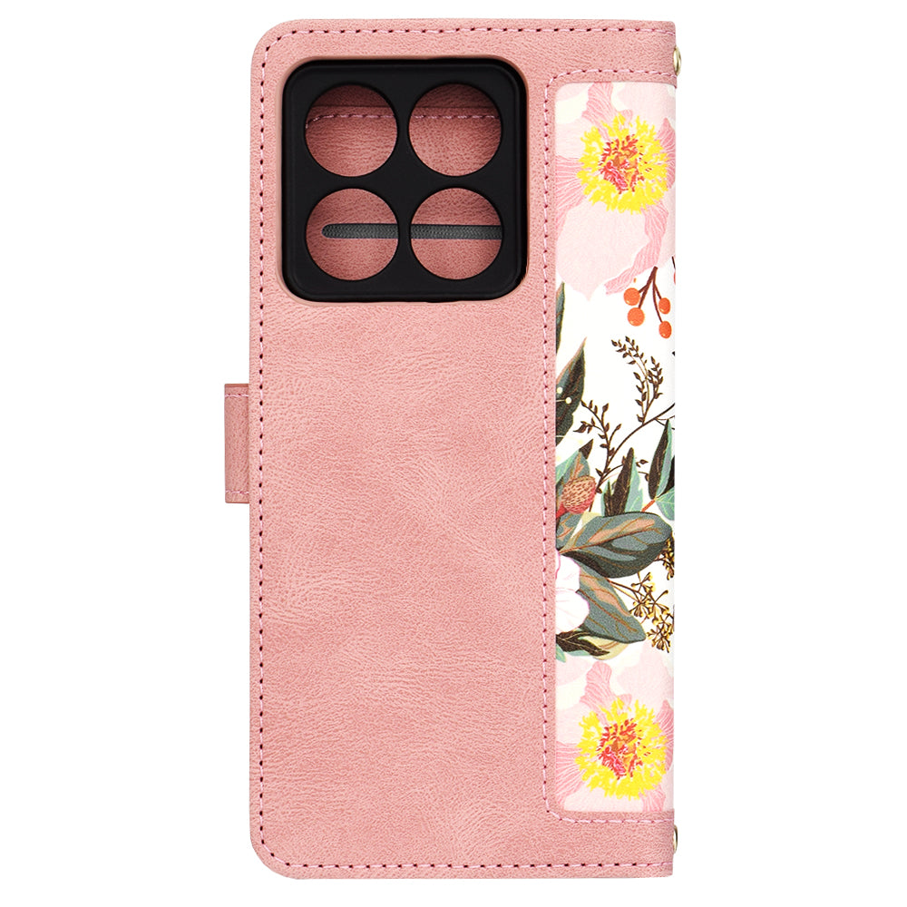 Futrola za Xiaomi 14T, Techsuit, FlipCraft, Roze