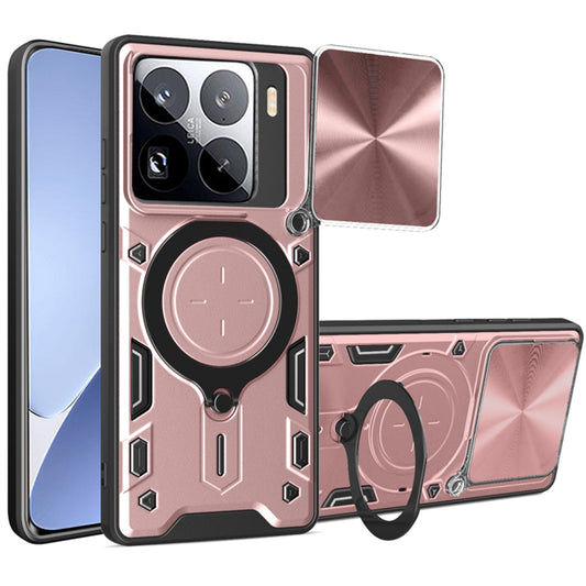 Futrola za Xiaomi 15 Pro, Techsuit, CamGuard Pro, Roze Zlatna