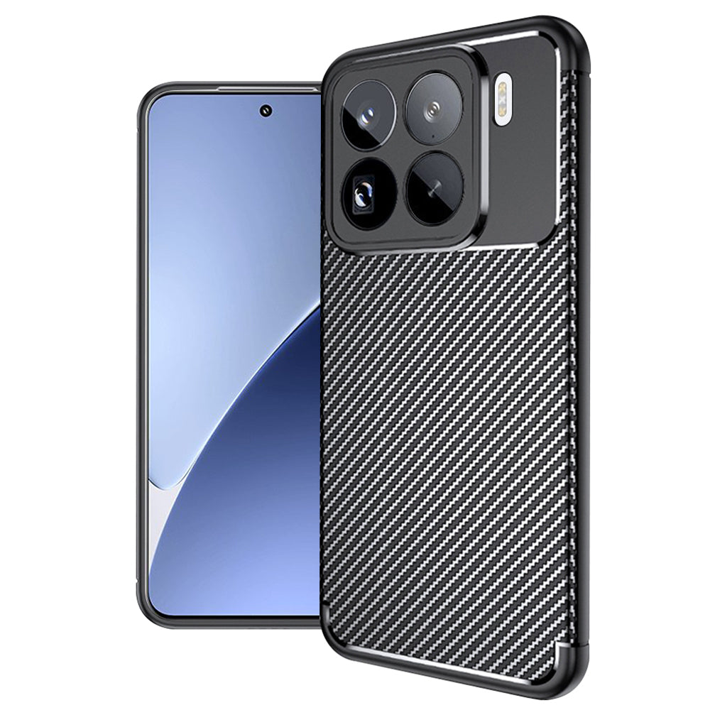 Futrola za Xiaomi 15 Pro, Techsuit, CarbonFiber, Crna