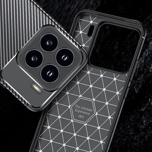 Futrola za Xiaomi 15 Pro, Techsuit, CarbonFiber, Crna