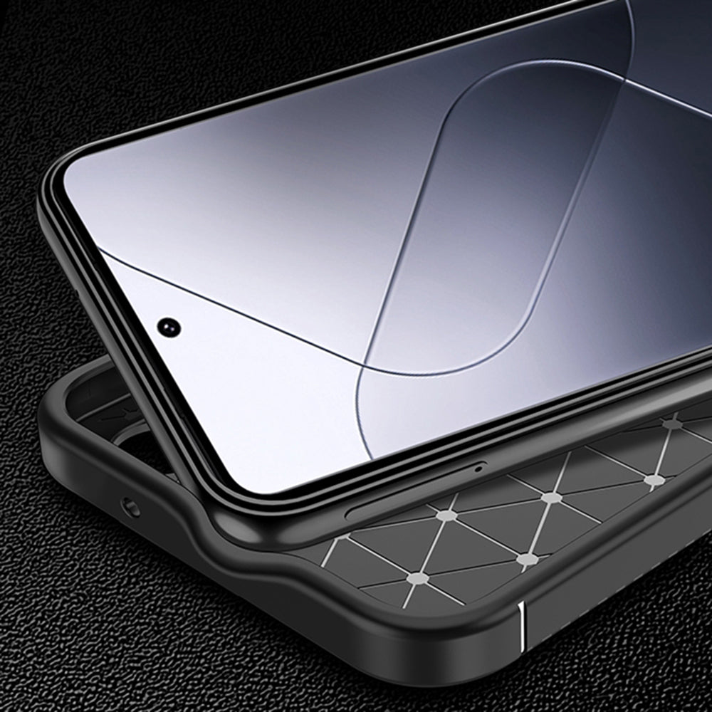Futrola za Xiaomi 15 Pro, Techsuit, CarbonFiber, Crna