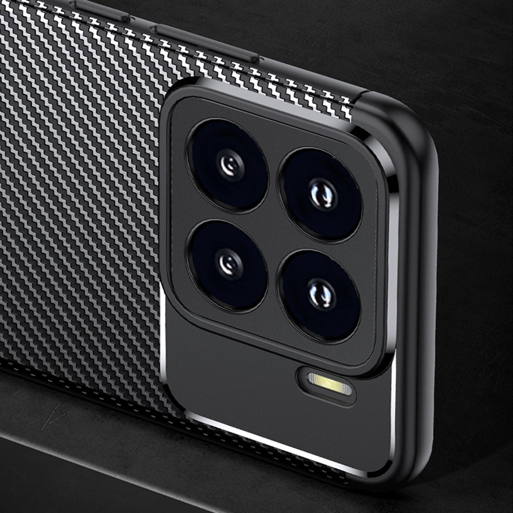 Futrola za Xiaomi 15 Pro, Techsuit, CarbonFiber, Crna