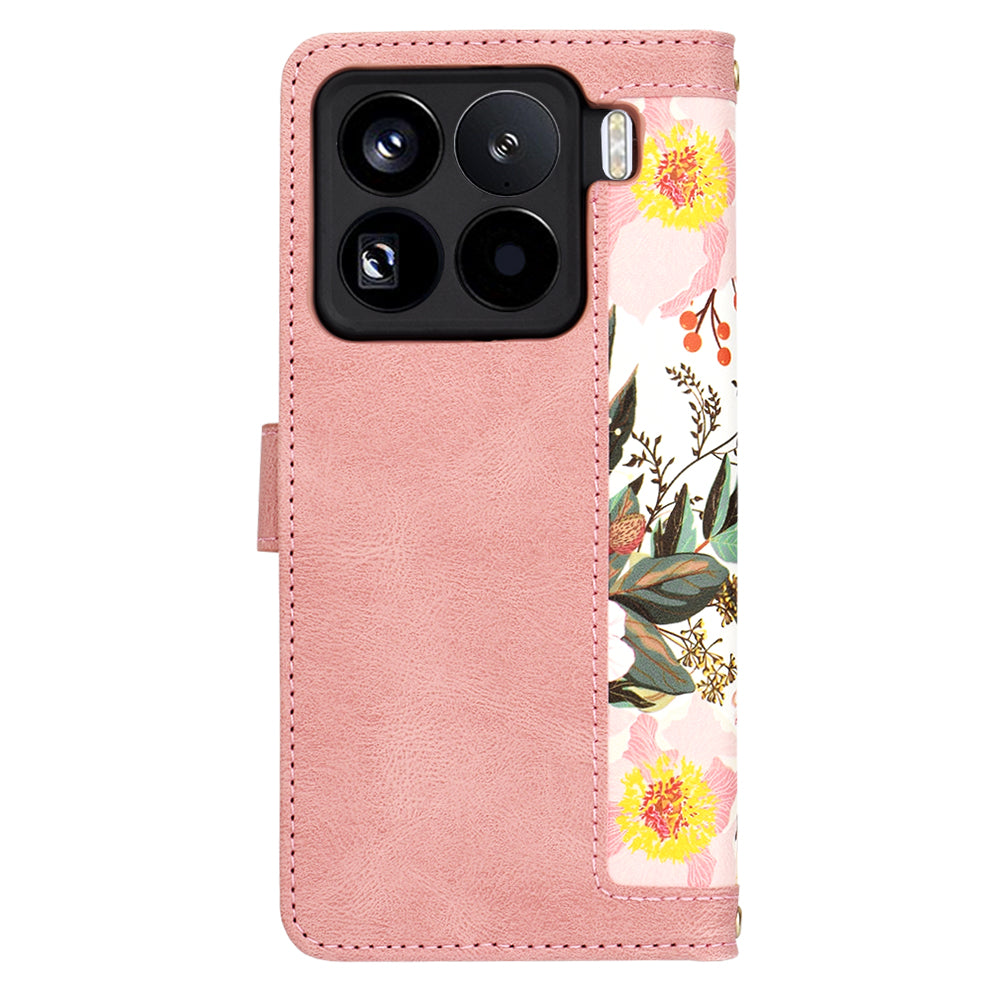 Futrola za Xiaomi 15 Pro, Techsuit, FlipCraft, Roze