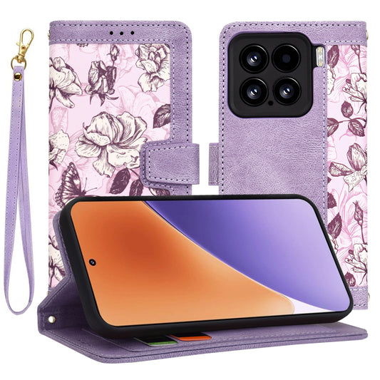 Futrola za Xiaomi 15, Techsuit, FlipCraft, Ljubičasta