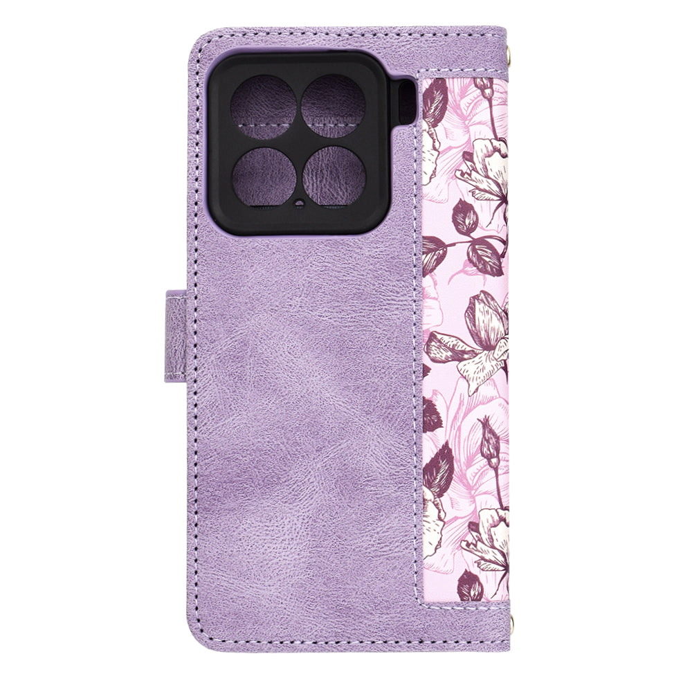 Futrola za Xiaomi 15, Techsuit, FlipCraft, Ljubičasta