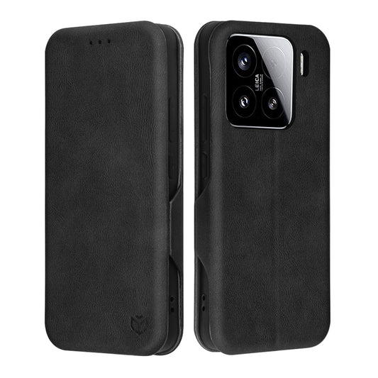 Futrola za Xiaomi 15, Techsuit, Safe Wallet Plus, Crna