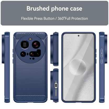Futrola za Xiaomi 15 Ultra, Techsuit, Karbon, Plava