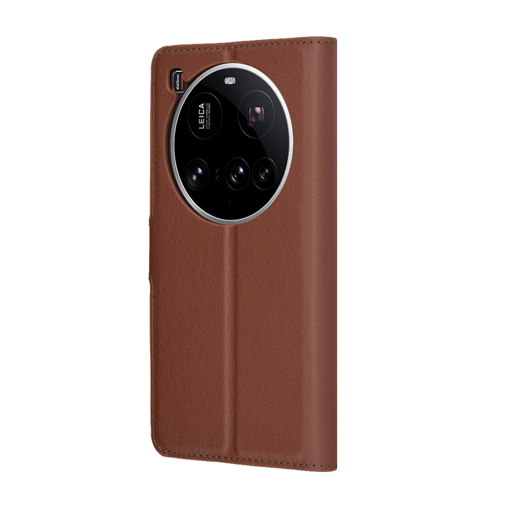 Futrola za Xiaomi 15 Ultra, Techsuit, Leather Folio, Braon