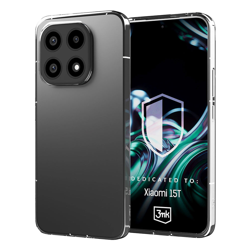 Futrola za Xiaomi 15T, 3MK, Clear, Transparentna