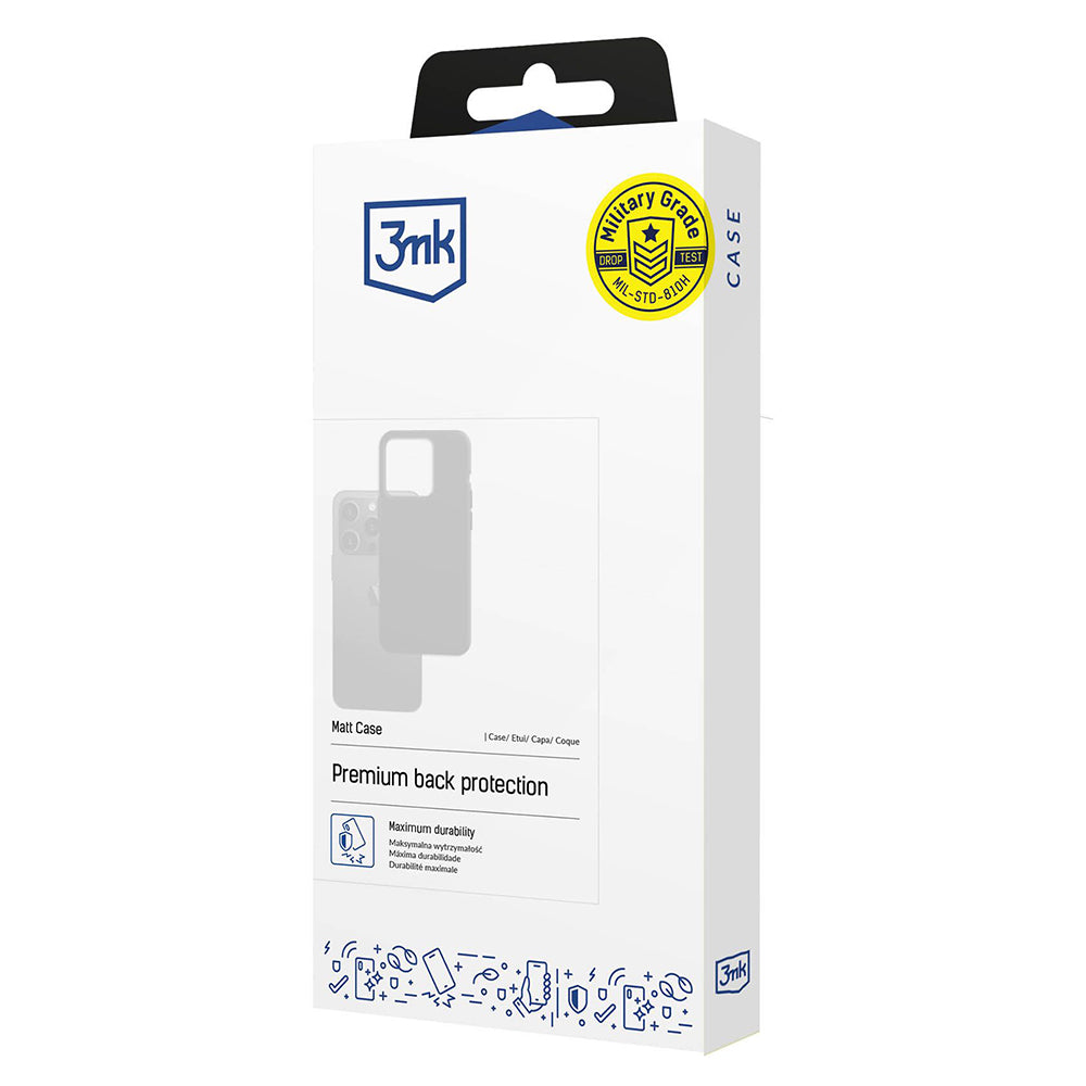 Futrola za Xiaomi 15T Pro, 3MK, Mat Crna