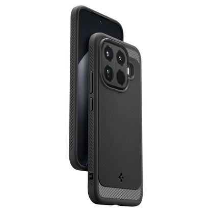 Futrola za Xiaomi 15T Pro, Spigen, Rugged Armor, Crna ACS11152