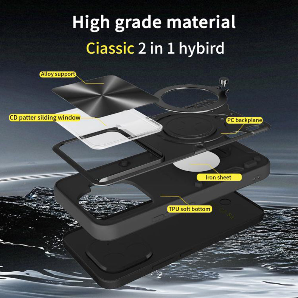 Futrola za Xiaomi 15T Pro, Techsuit, CamGuard Pro, Roze