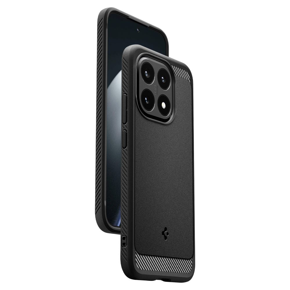 Futrola za Xiaomi 15T, Spigen, Rugged Armor, Mat Crna ACS10459