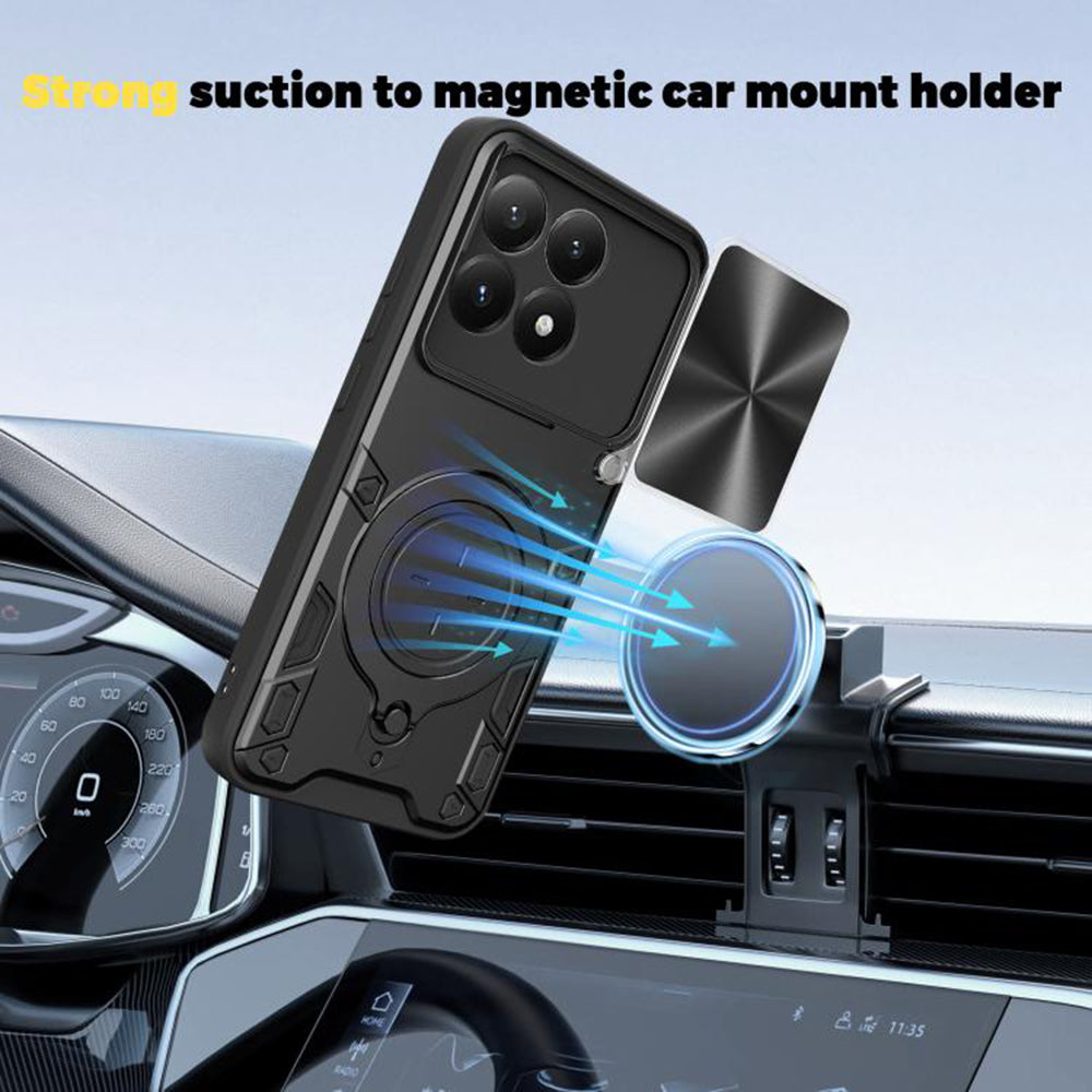 Futrola za Xiaomi 15T, Techsuit, CamGuard Pro, Ljubičasta