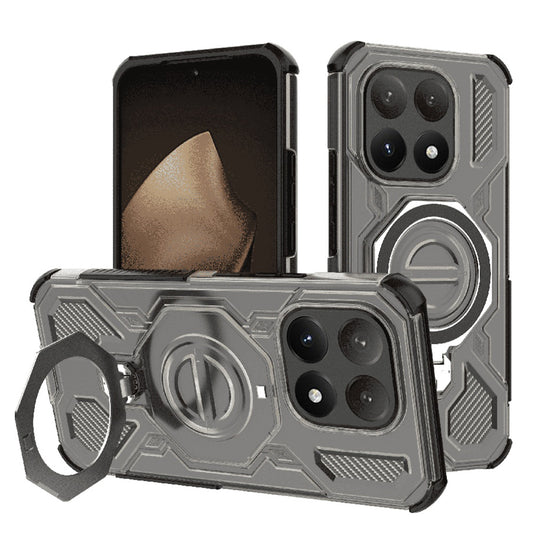 Futrola za Xiaomi 15T, Techsuit, Carbon Shield Pro, Svetlo crna