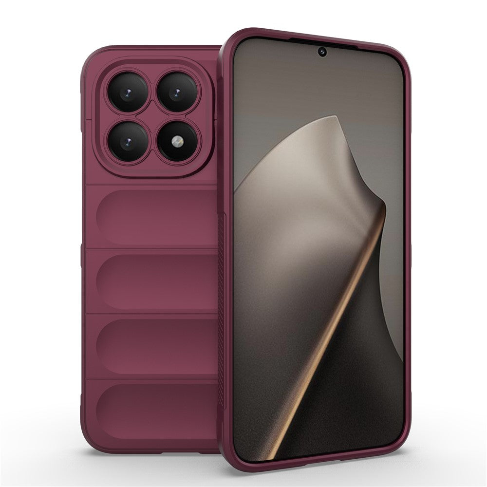 Futrola za Xiaomi 15T, Techsuit, Magic Shield, Višnja