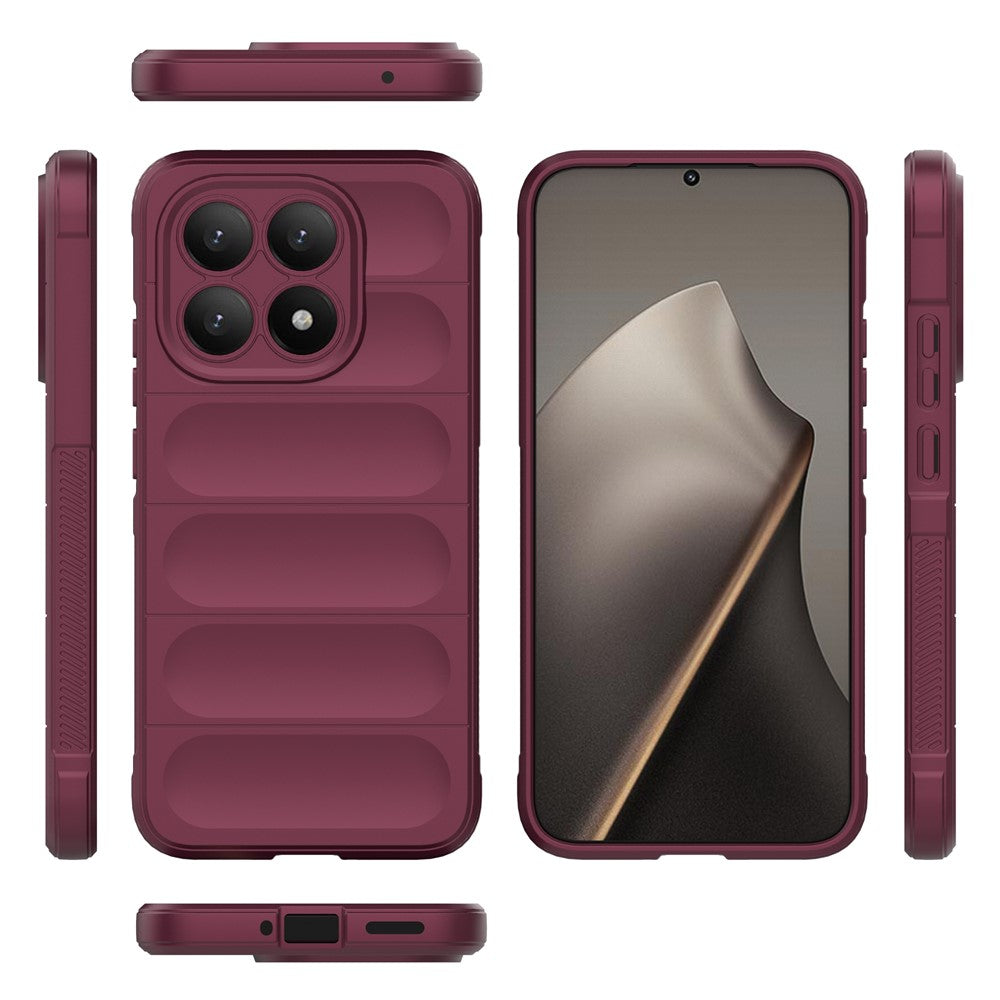 Futrola za Xiaomi 15T, Techsuit, Magic Shield, Višnja